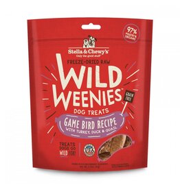 Stella & Chewy's Stella & Chewy's Freeze Dried Raw Wild Weenies Game Bird Recipe Dog Treats 3.25oz