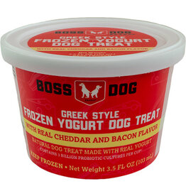 Boss Dog Brands Boss Dog yogurt cheddar bacon 3.5oz/12