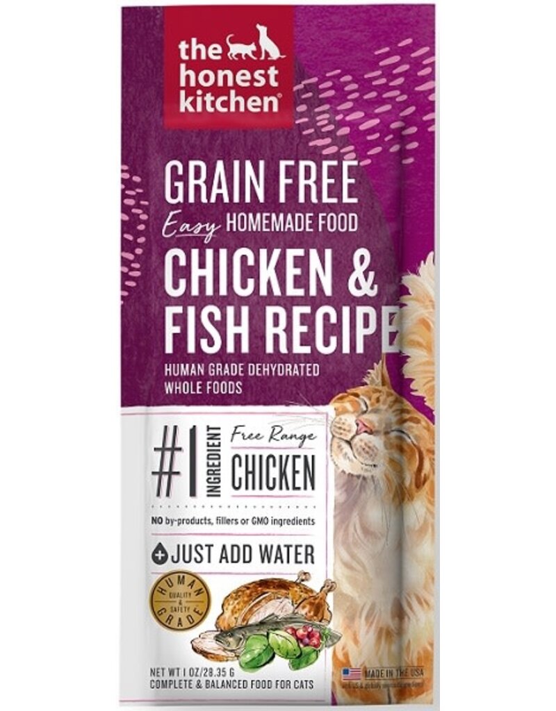 Honest Kitchen The Honest Kitchen Grain Free Chicken & Whitefish Single Serve Cat Food Packet 1oz