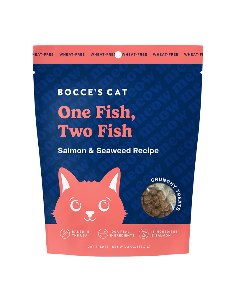 Bocce's Bakery Bocce's Bakery Salmon & Seaweed Recipe Cat Treats 2oz