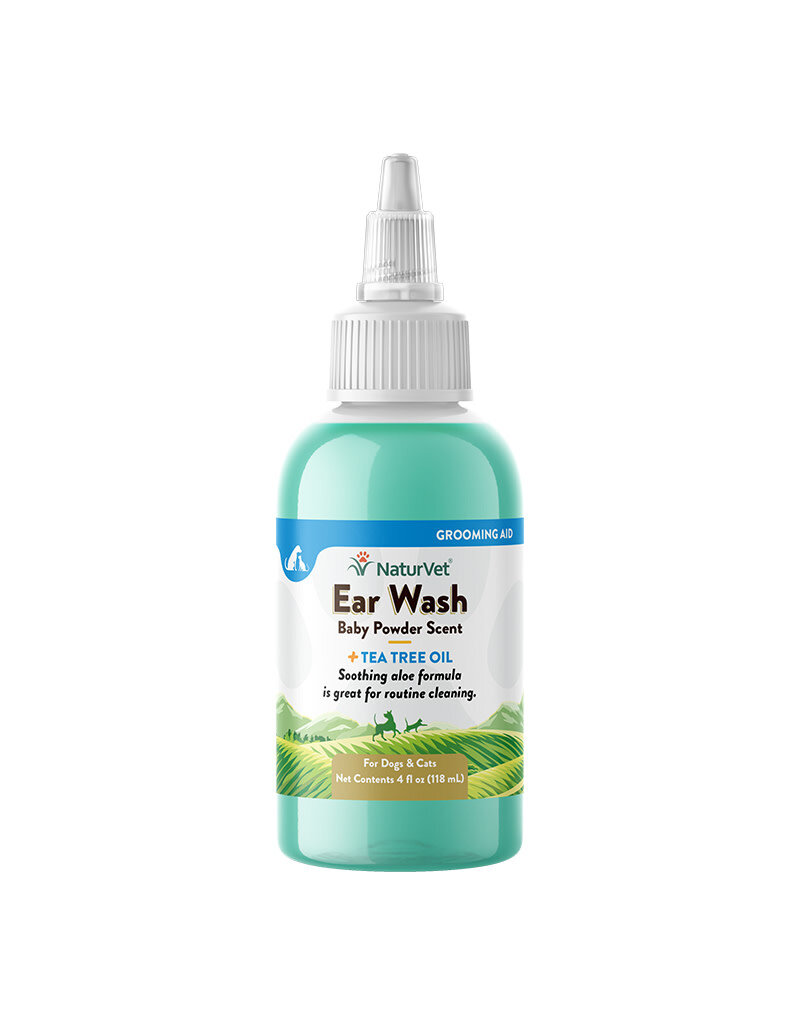Naturvet Dog Ear Wash Tea Tree 4oz
