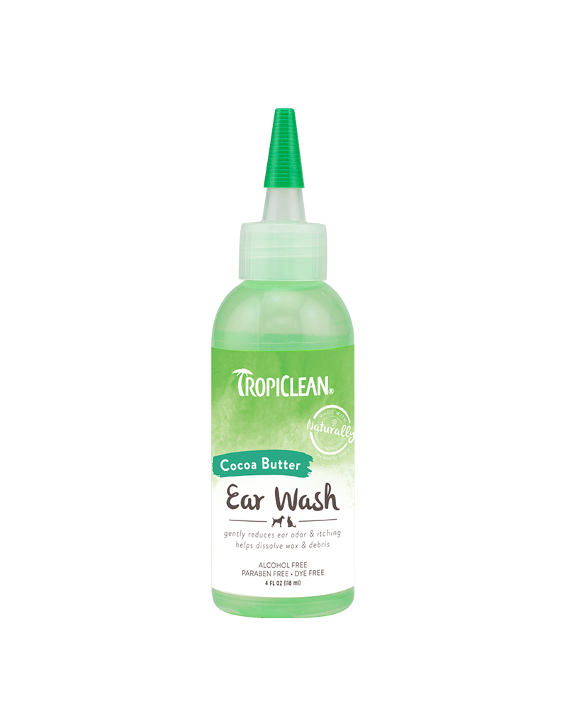 Tropiclean Alcohol Free Ear Wash  For Pets 4oz