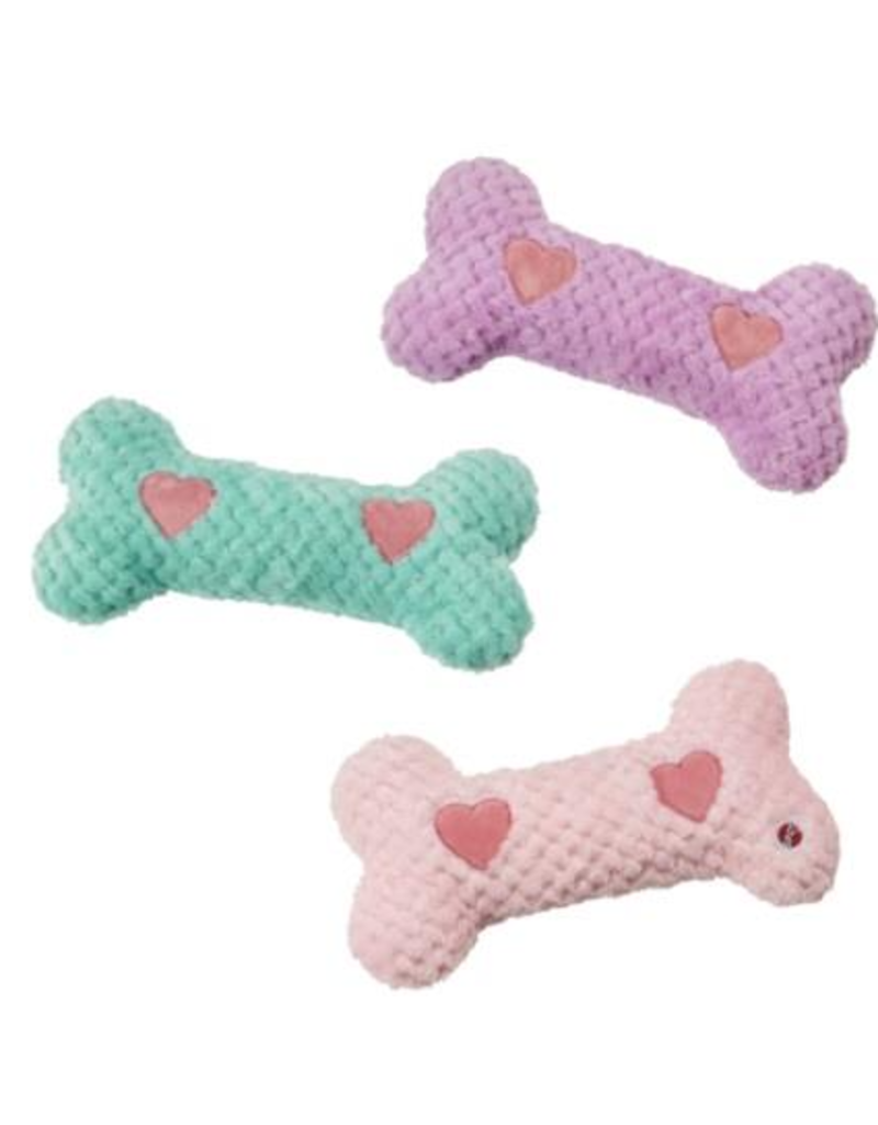 Ethical Spot Soothers Warm Hug Bone Assorted Dog Toy 12"