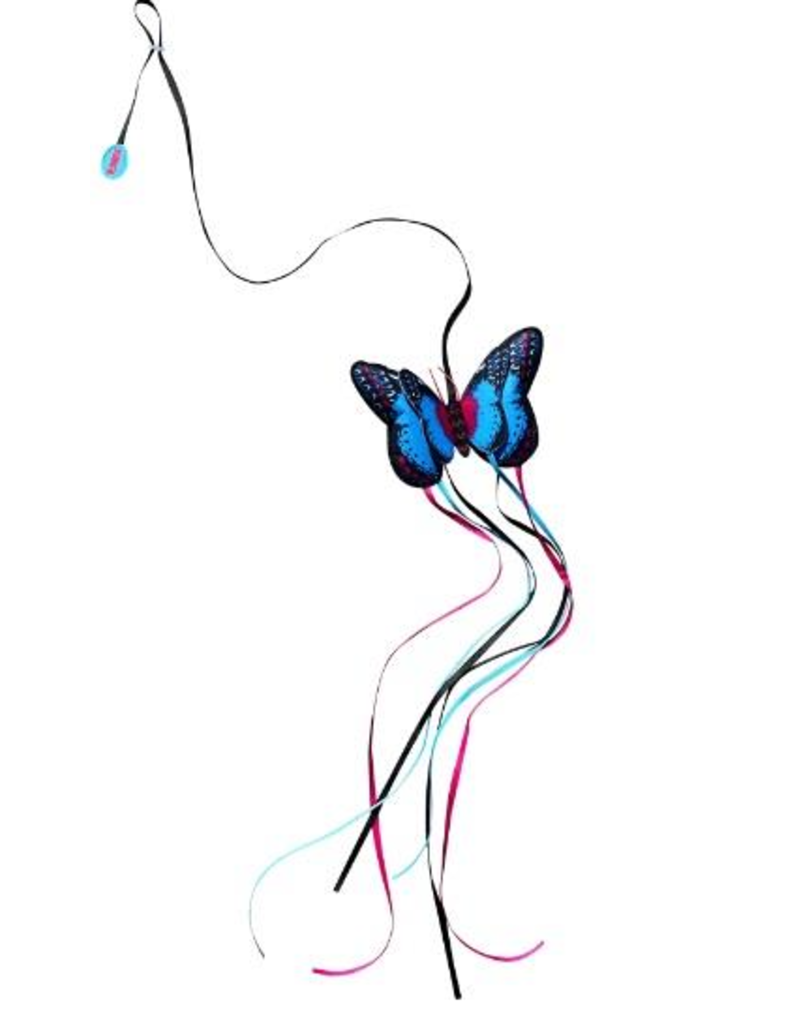 Kong Teaser Butterfly Cat Toy Assorted