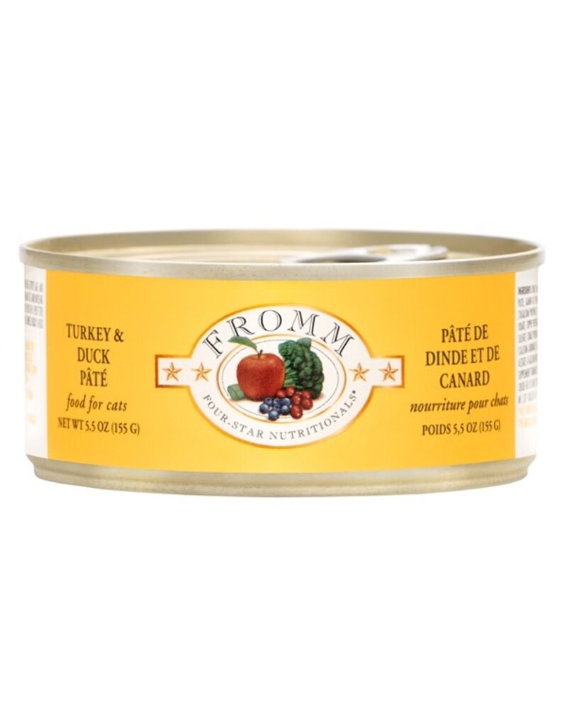 Fromm Fromm 4star Cc Tky Duck Pate 5.5oz Fromm