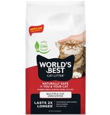 Worlds Best Cat Litter World's Best Red Unscented Multi-Cat Clumping Litter 15LB