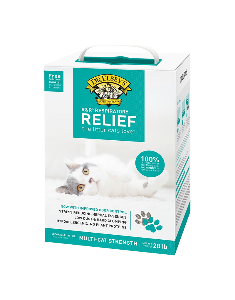Dr. Elsey's Dr. Elsey's Precious Respiratory Relief Clumping Clay Cat Litter 20LB
