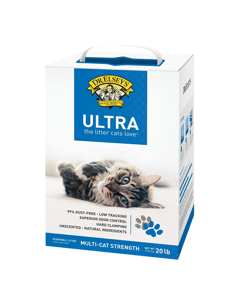 Dr. Elsey's Dr. Elsey's Precious Ultra Clumping Clay Multi Cat Litter 20LB