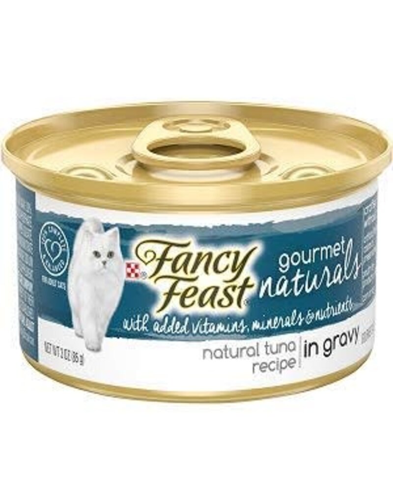 FANCY FEAST Fancy Feast Gourmet Naturals Grain Free Tuna in Gravy Cat 12 / 3 oz