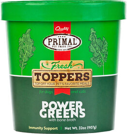 Primal Primal Frozen Fresh Toppers Healthy Green Smoothie For Dogs & Cats 32oz