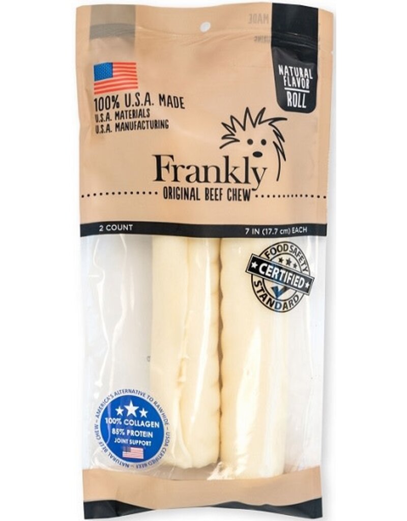 Frankly Frankly Pet Premium USA 2 Pack Large Collagen Rolls For Dogs