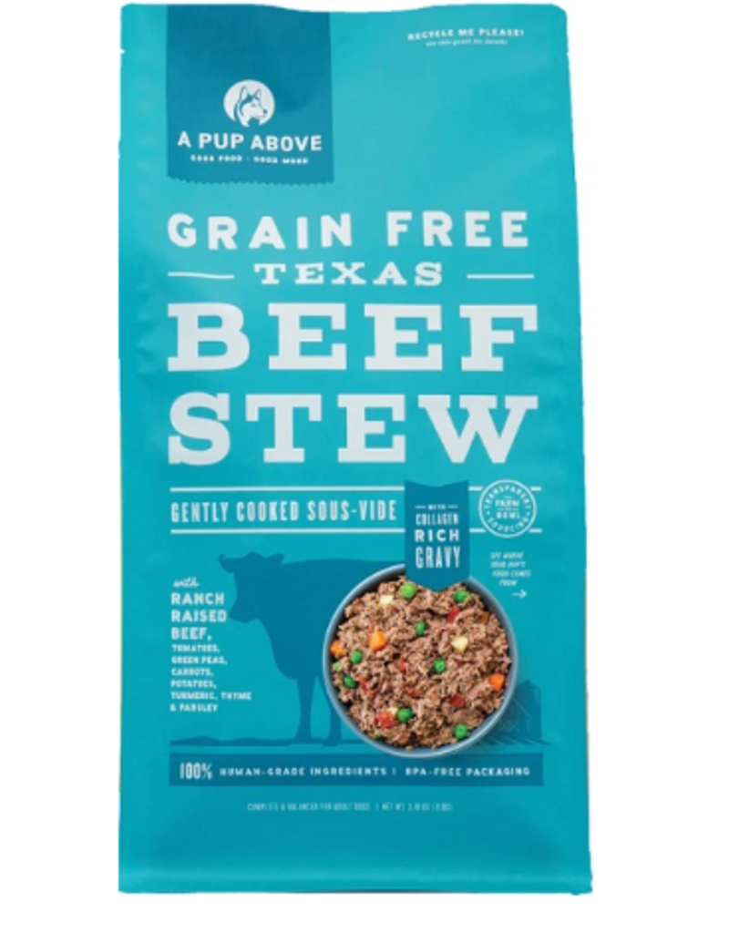 A Pup Above d fzrn 7lb/4 texas beef stew gf
