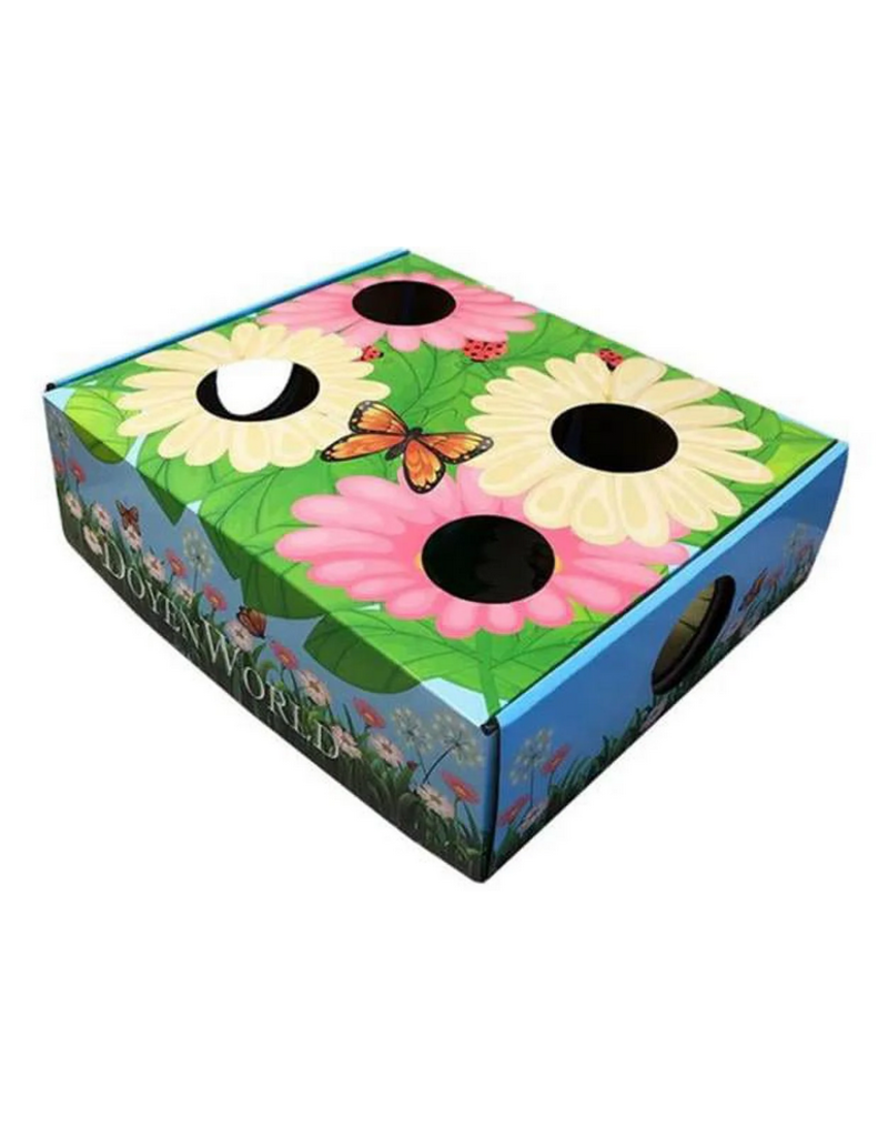 DoyenWorld Garden Puzzle Box Cat Toy