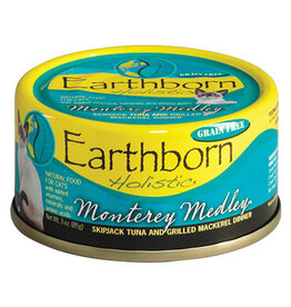 EARTHBORN CAT GRAIN FREE MONTEREY MEDLEY 3OZ