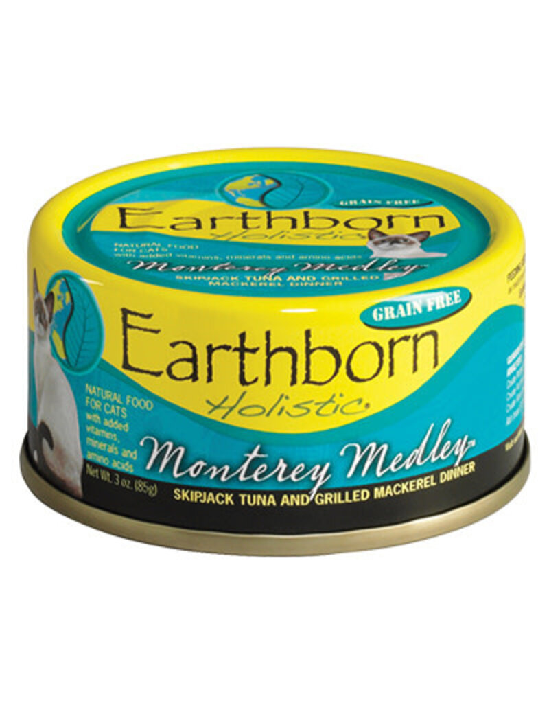 EARTHBORN CAT GRAIN FREE MONTEREY MEDLEY 3OZ