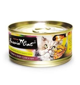 Fussie Cat Fussie Cat Premium Tuna With Clams Wet Cat Food  2.82 oz