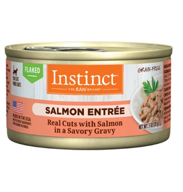 Nature's Variety Nature's Variety Instinct Flaked Salmon Entree in Savory Gravy Canned Cat Food 3oz