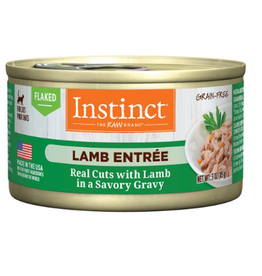 Nature's Variety Nature's Variety Instinct Flaked Lamb Entree in Savory Gravy Canned Cat Food 3oz