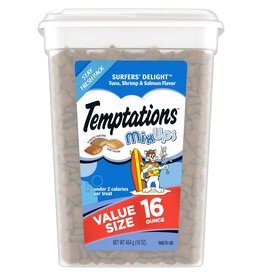 Whiskas Temptations Mixups Surfers Delight Value Pack 16 oz