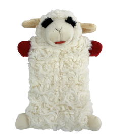 Multipet Lamb Chop Squeaker Mat Dog Toy 9"