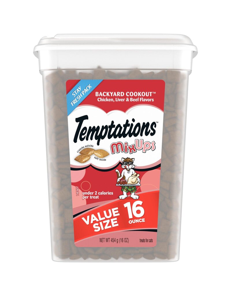 Whiskas Temptations Backyard Cookout Value Pack 16 oz
