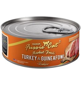 Fussie Cat Fussie Cat Market Fresh Turkey & Guinea Fowl Pate Cat Can 5.5oz/24
