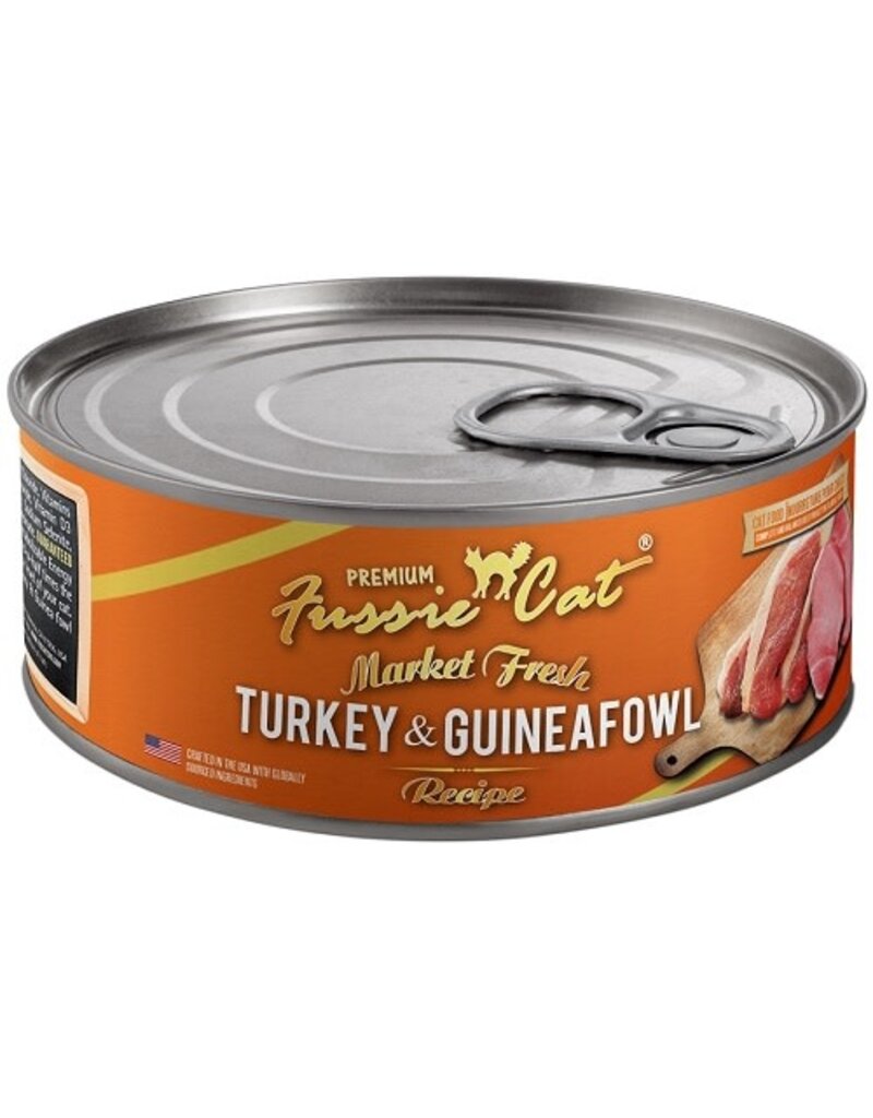 Fussie Cat Fussie Cat Market Fresh Turkey & Guinea Fowl Pate Cat Can 5.5oz/24