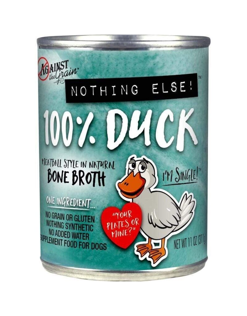 Against The Grain Against The Grain Dog Can Grain free Nothing Else Duck 11 oz