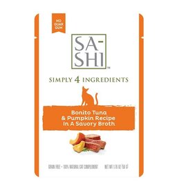Sa- Shi Rawz Sa-Shi Tuna & Pumpkin Wet Cat Food Compliment 1.76oz