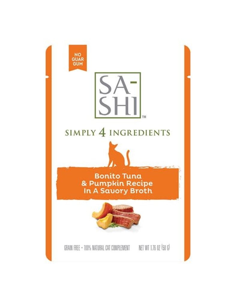 Sa- Shi Rawz Sa-Shi Tuna & Pumpkin Wet Cat Food Compliment 1.76oz