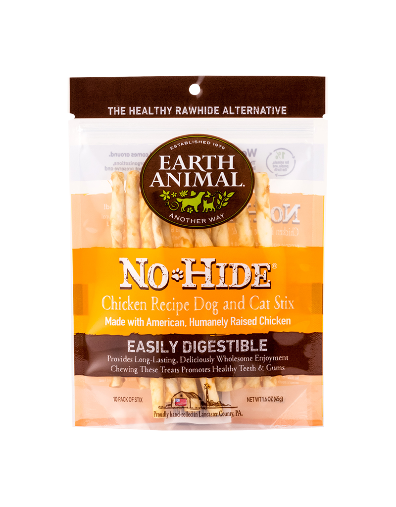 Earth Animal Earth Animal No-Hide Chicken Stix For Dogs & Cats 3oz