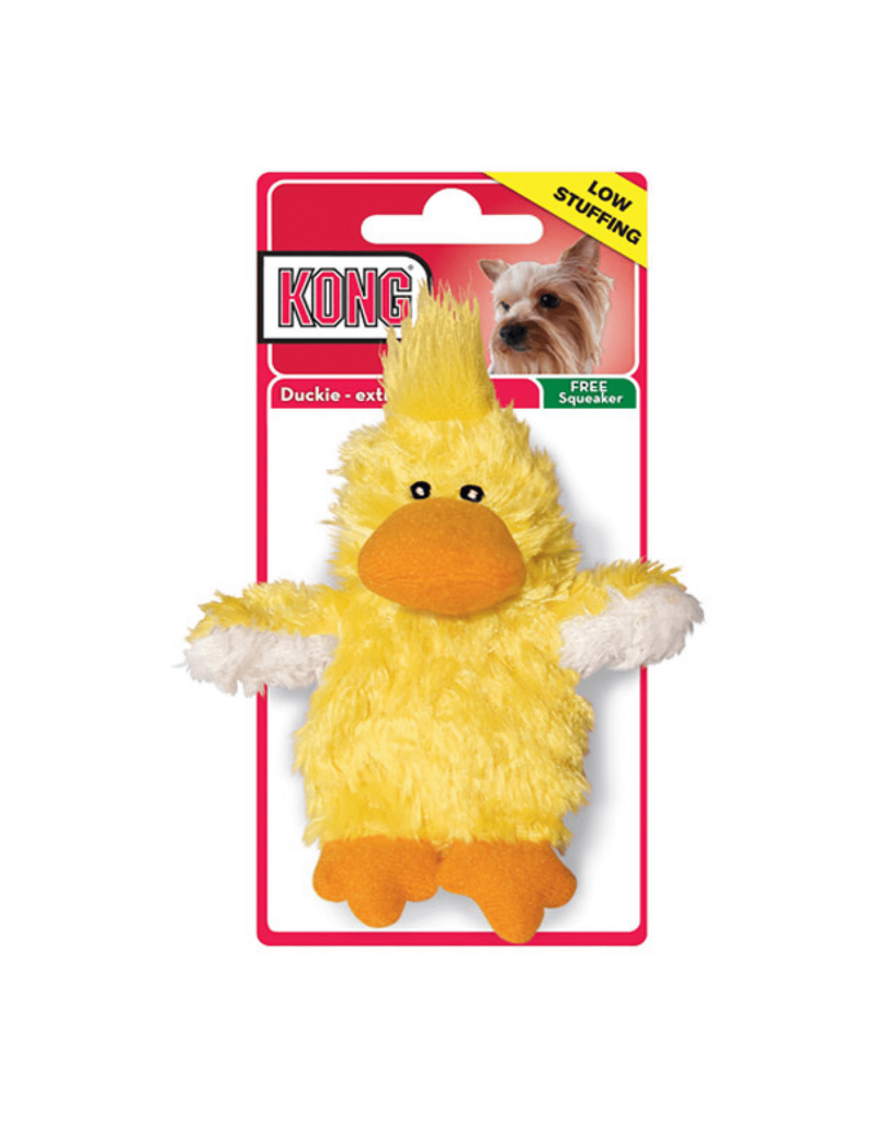 Kong KONG Plush Duck Dog Toy- SMALL