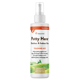 NaturVet Naturvet Dog Potty Here Spray 8oz