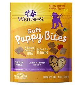 Wellness Wellness Soft Puppy Bites Grain-Free Lamb & Salmon Recipe Dog Treats 3 oz