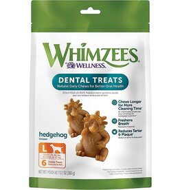 WHIMZEE Whimzees Large Hedgehog Dental Chews For Dogs 12.7oz