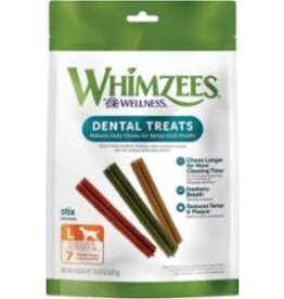 WHIMZEE Whimzees Large Stix Dental Chews For Dogs 14.8oz