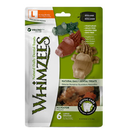 WHIMZEE Whimzees Medium Alligator Dental Chews For Dogs 12.7oz