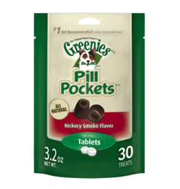 Greenies Greenies Pill Pockets Canine Hickory Smoke Flavor Dog Treats, 30 tablets 3.2 oz