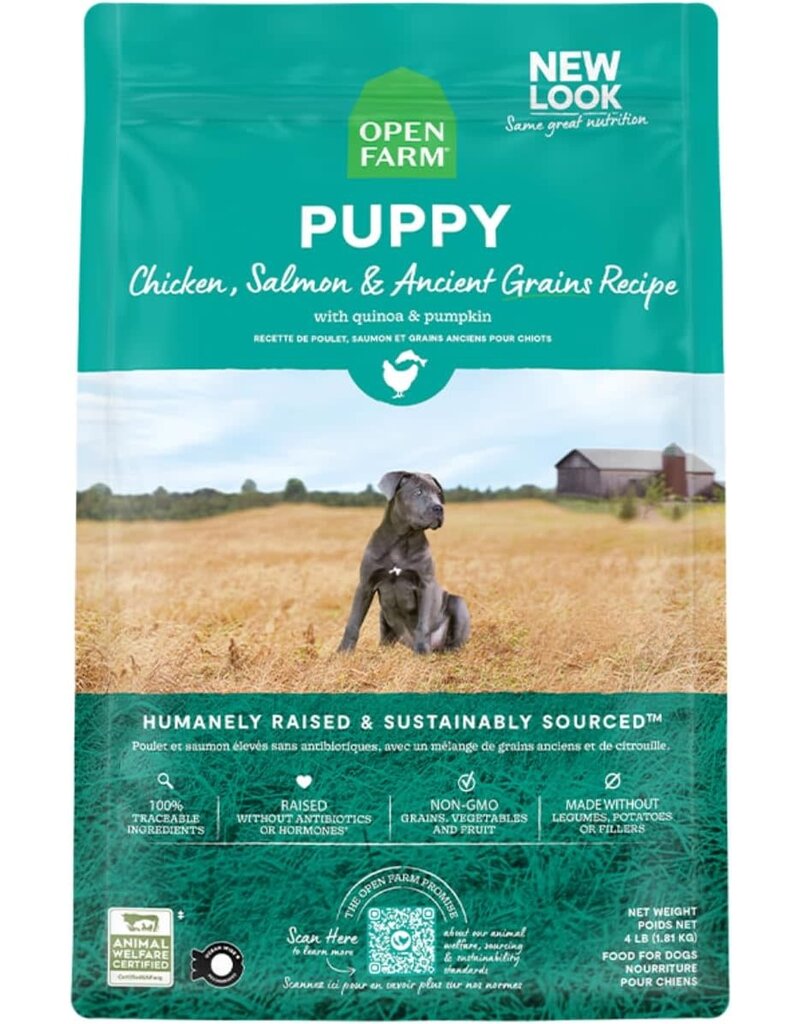 Open Farm Open Farm Chicken, Salmon & Ancient Grains Puppy Food 22LB
