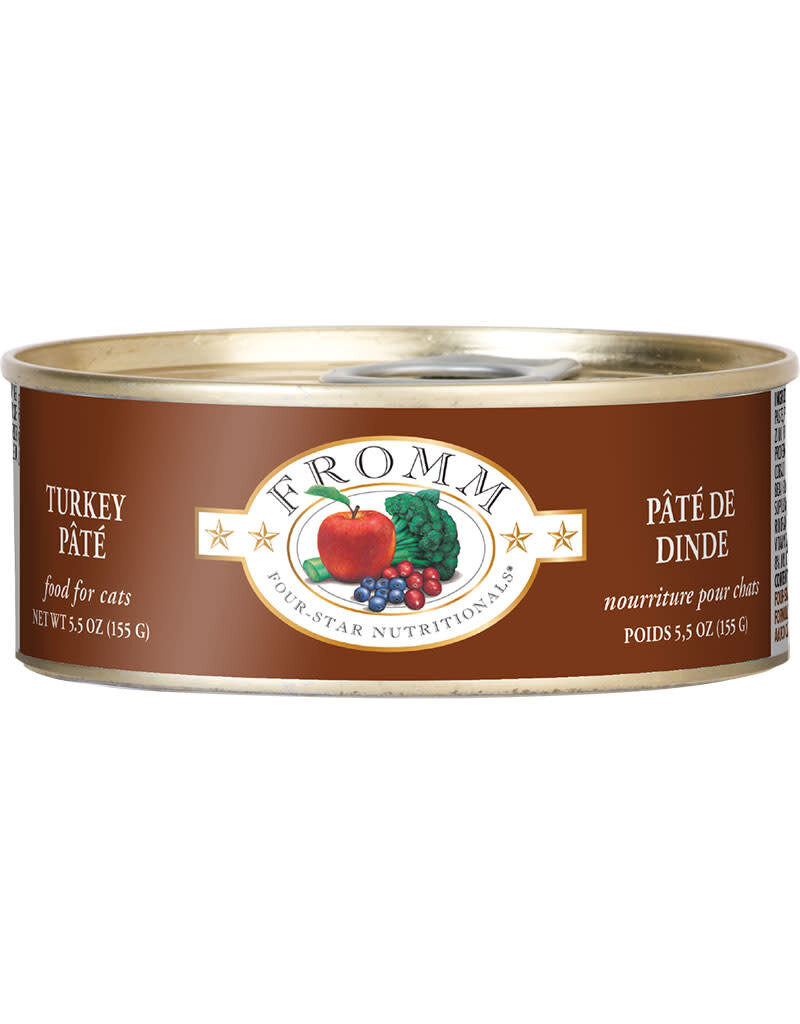 Fromm Fromm Family Four Star Turkey & Pumpkin Pate Canned Cat Food 5.5oz