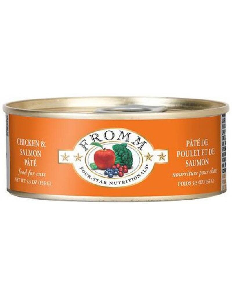 Fromm Fromm Family Four Star Chicken & Salmon Pate Canned Cat Food 5.5oz