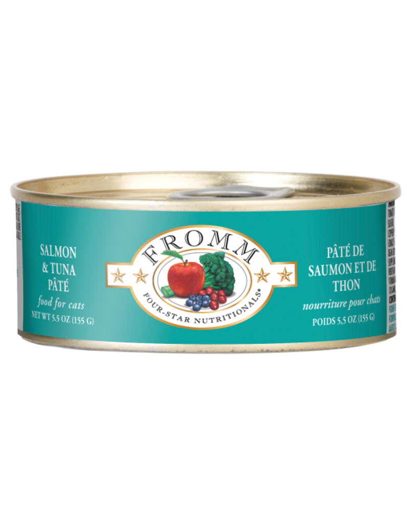 Fromm Fromm Family Four Star Salmon & Tuna Pate Canned Cat Food 5.5oz