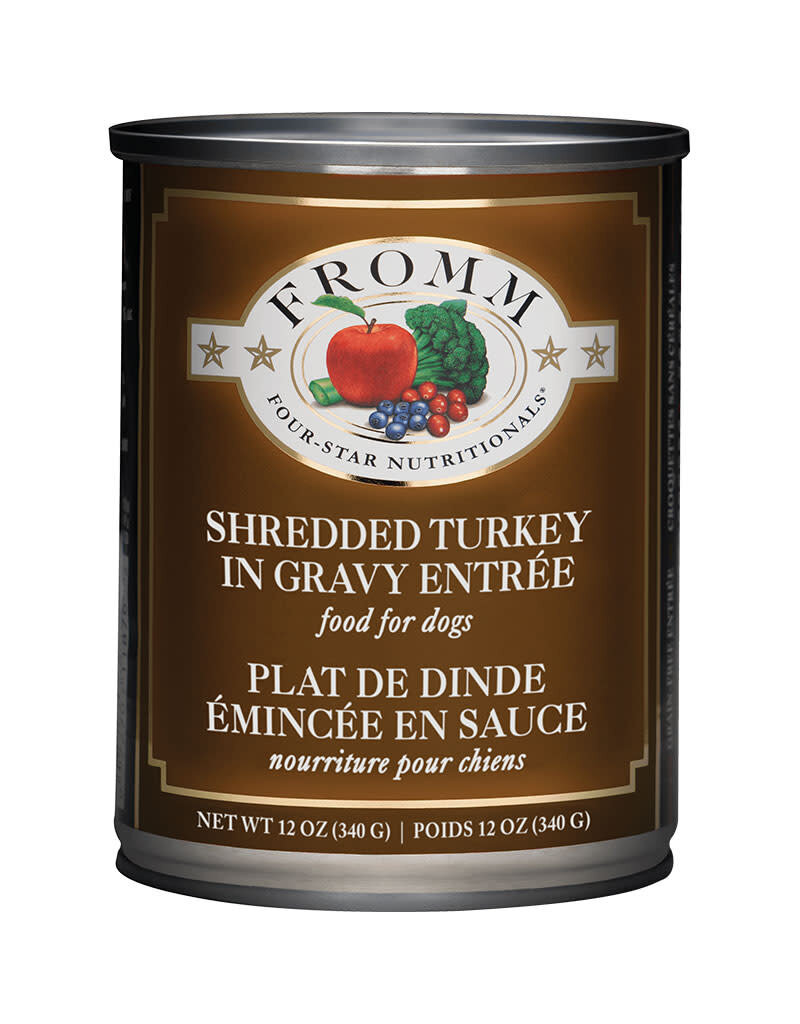 Fromm Fromm Family Shredded Turkey in Gravy Canned Dog Food 12oz