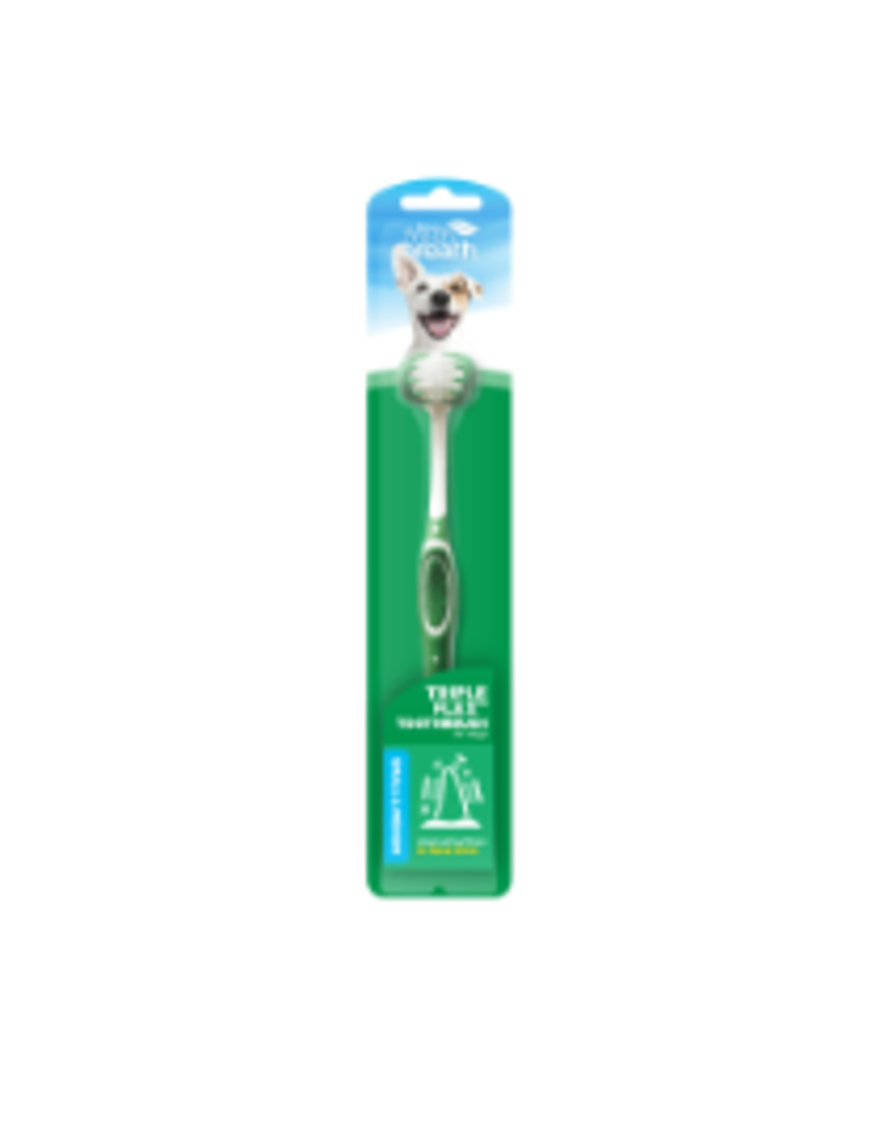 TropiClean Tropiclean Fresh Breath Triple Flex Toothbrush for Small Dogs