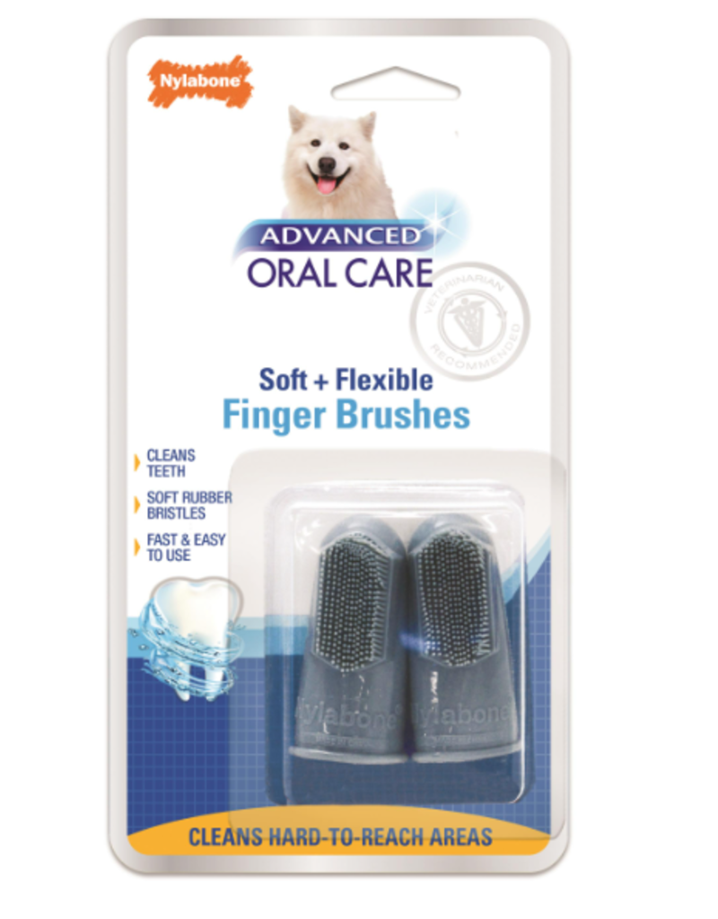 Nylabone Nylabone Advanced Oral Finger Brush 2 Count