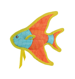 DuraForce DuraForce Angel Fish- Orange, Durable, Squeaky  Dog Toy