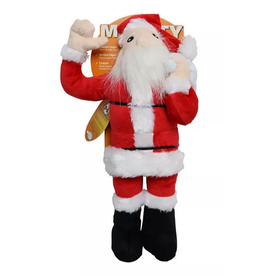 Mighty VIP Tuffy Mighty Arctic Santa Christmas Dog Toy