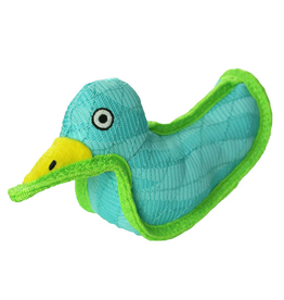 Tuffy's DuraForce Duck Tiger - Blue, Durable, Squeaky Dog Toy