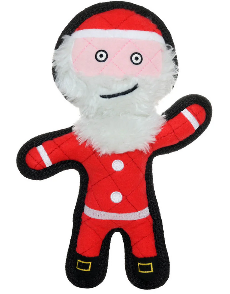Tuffy's VIP Tuffy Santa Christmas Dog Toy