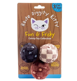 Haute Diggity Dog Kitty Vuiton Balls